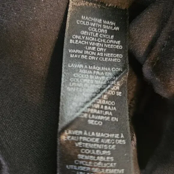 White House Black Market The Skinny Metallic Pants Sz 2 - Picture 12 of 13